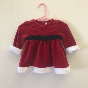 Christmas baby girl dress